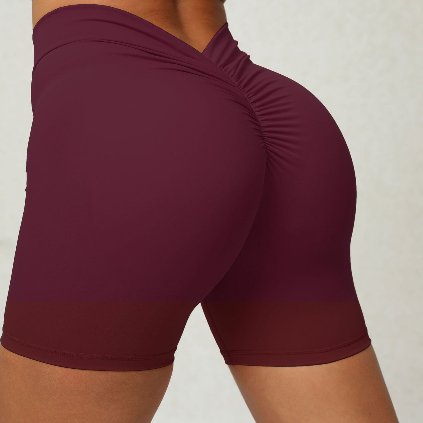 Women's Peach Hip Workout Shorts