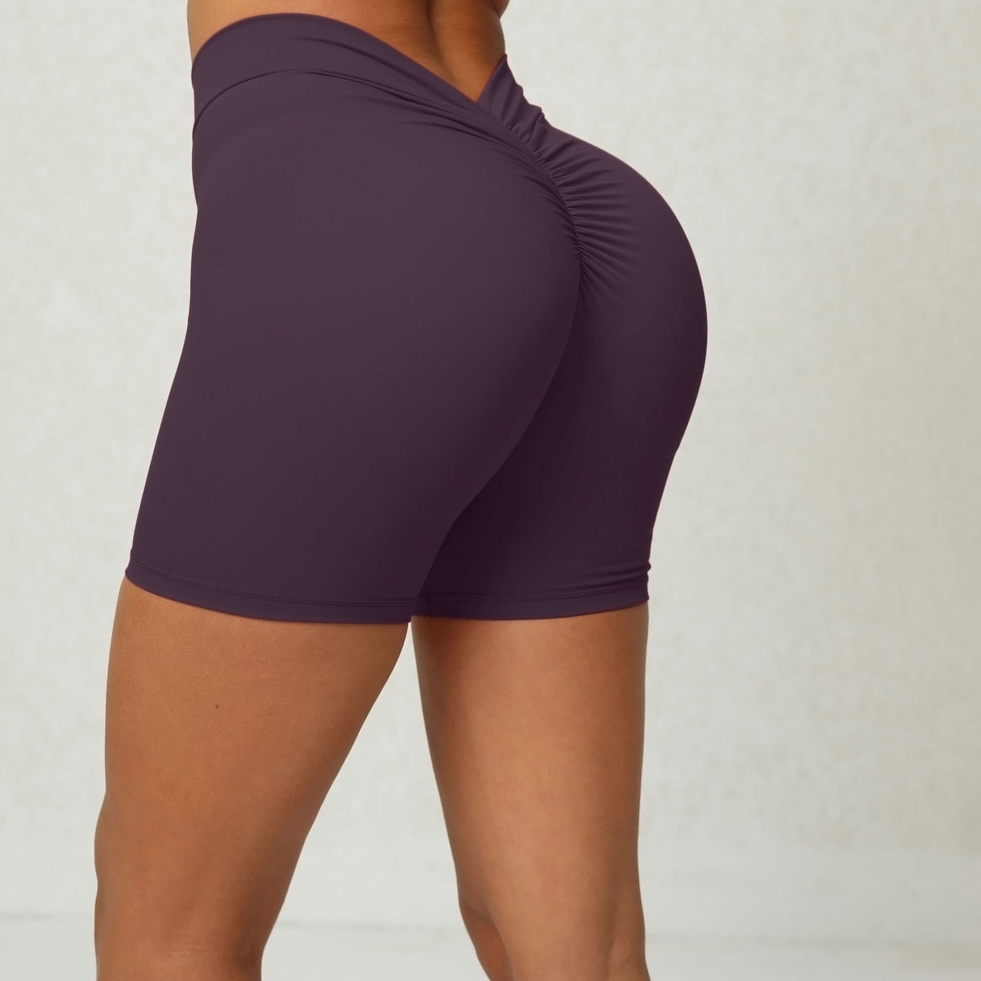 Women's Peach Hip Workout Shorts