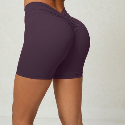 Women's Peach Hip Workout Shorts