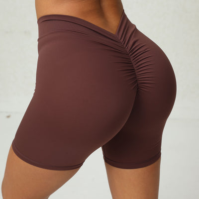 Women's Peach Hip Workout Shorts